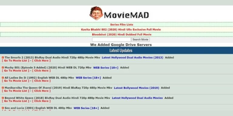 Moviemad: Website Bollywood Movies illegal Download