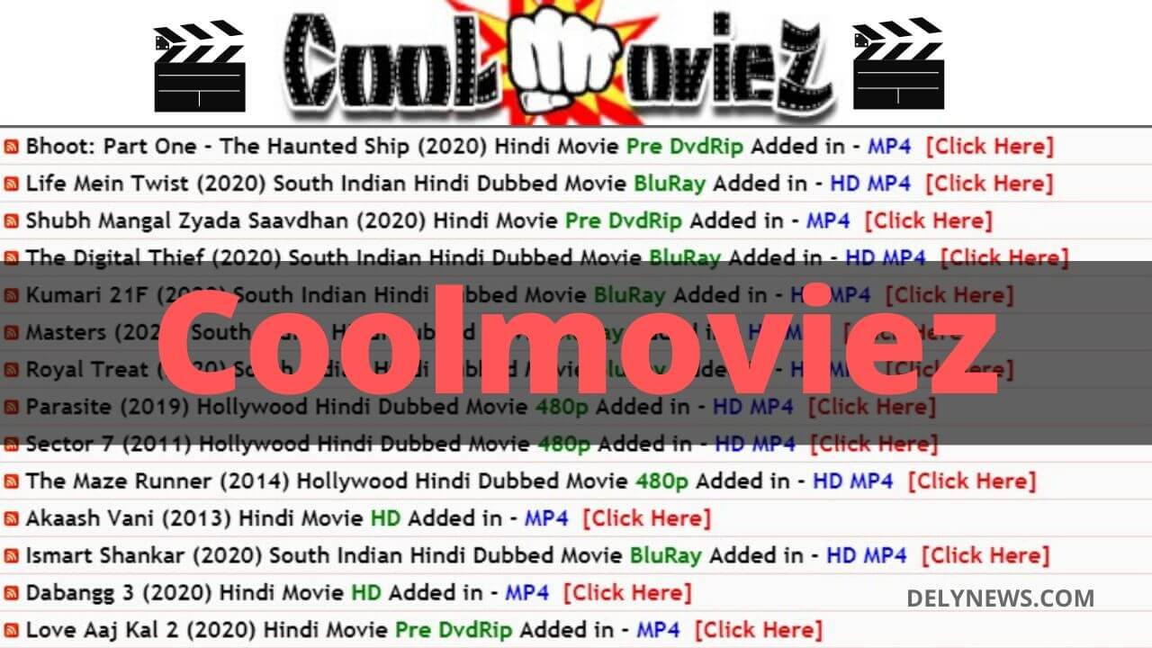 Coolmoviez 2020 – Illegal HD Movies Download Website